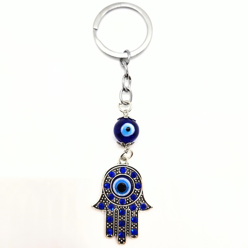Evil Eye & Hamsa Keychain