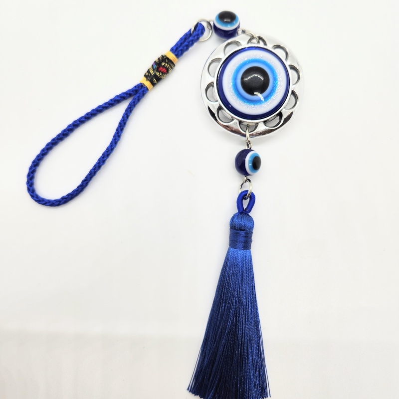 Evil Eye Hanging with Tassels